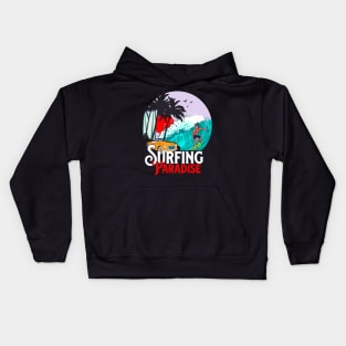 Surfing Paradise Kids Hoodie